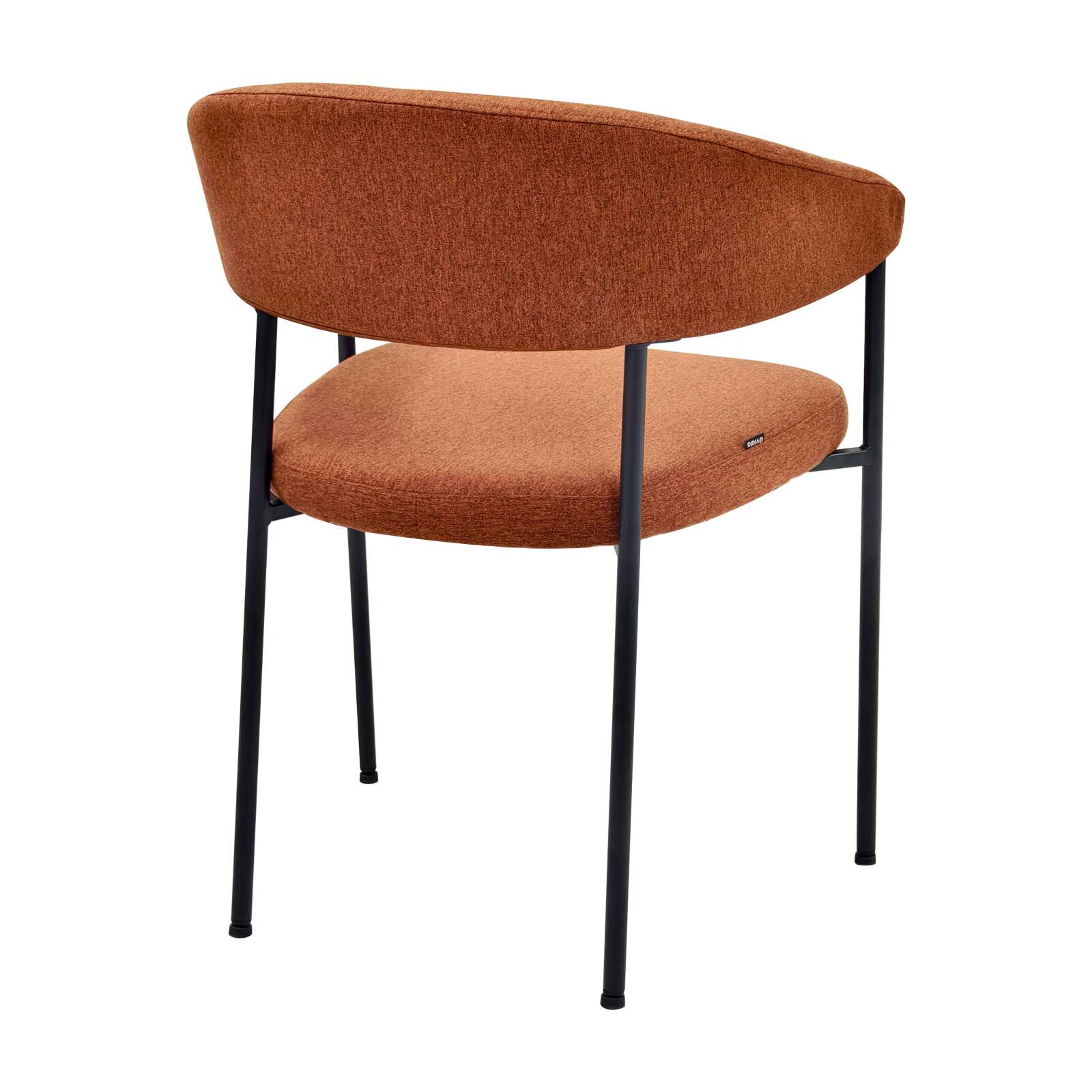 Set aus 2 Stühlen aus Sperrholz und Stoff mit Armlehnen