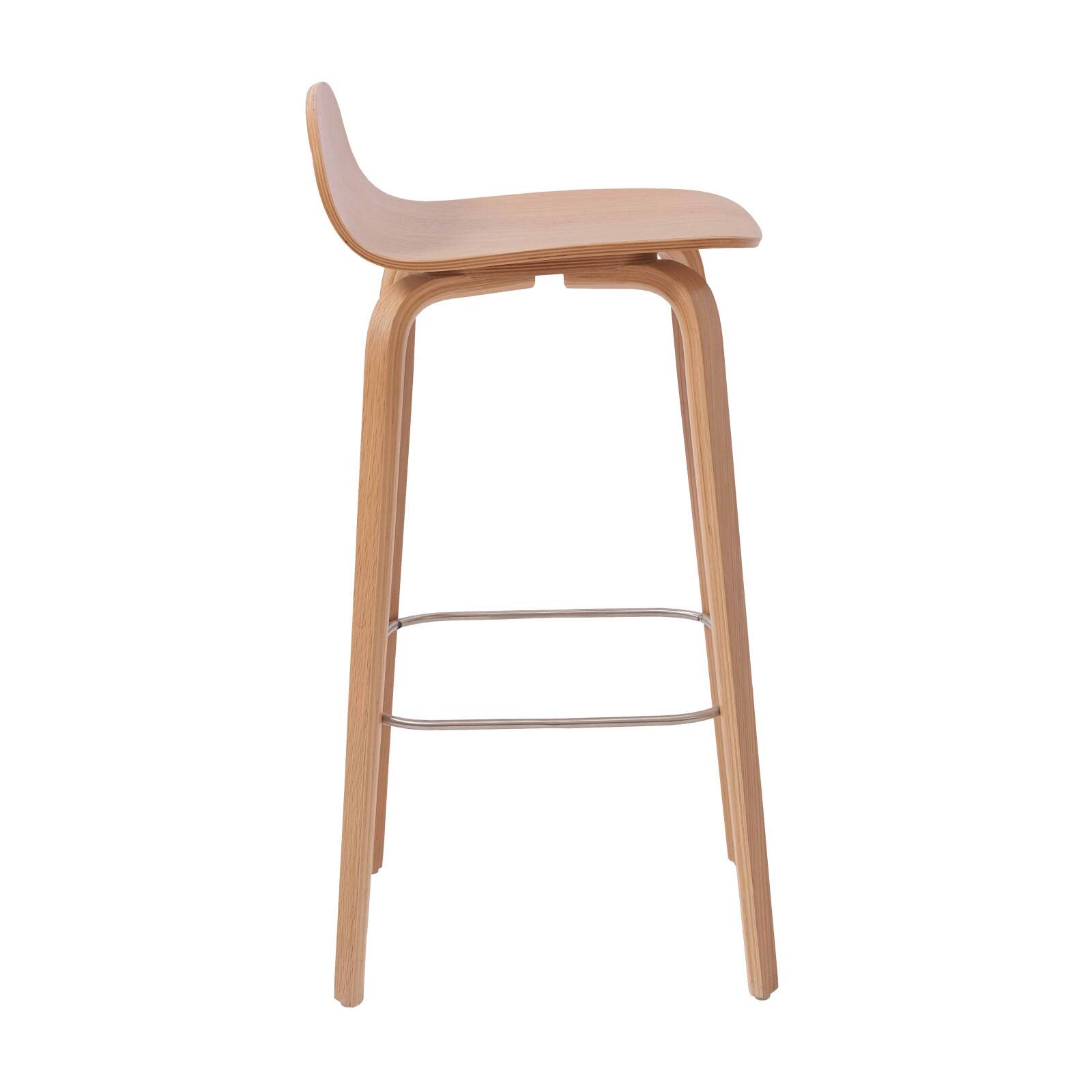 Hochstuhl aus natürlichem Eichensperrholz