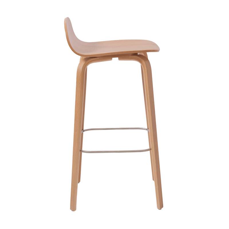 Hochstuhl aus natürlichem Eichensperrholz (5/7)