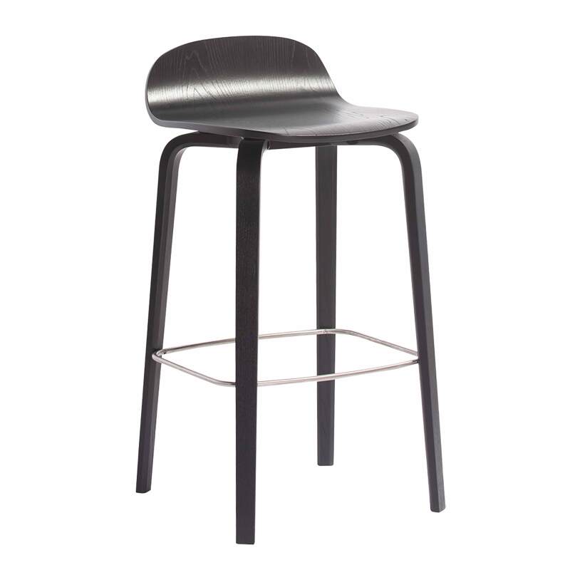 Hochstuhl aus natürlichem Eichensperrholz