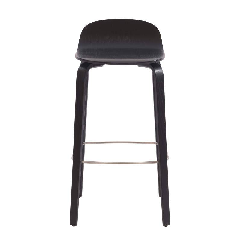 Hochstuhl aus natürlichem Eichensperrholz