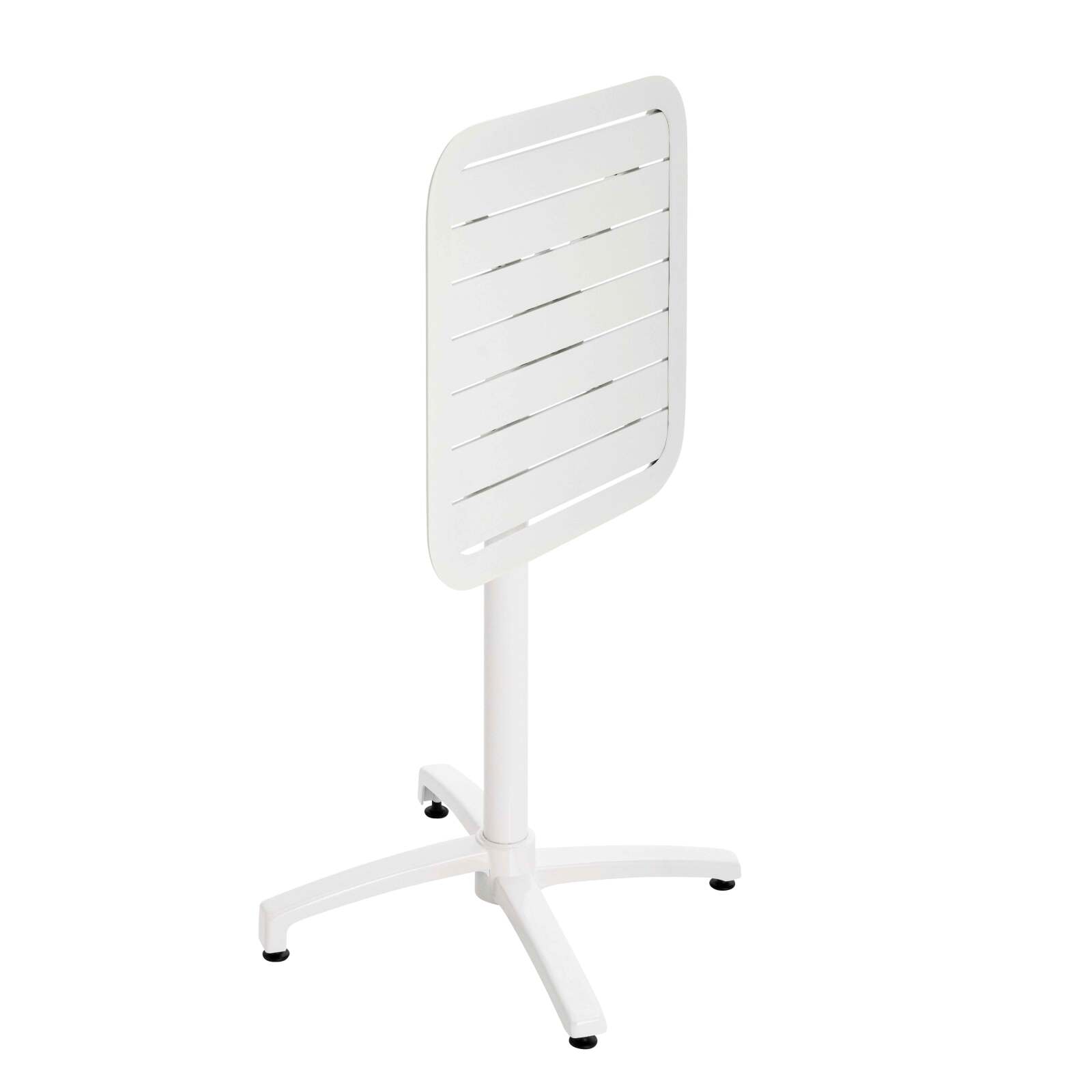 60x60 cm neigbarer Aluminium-Terrassentisch