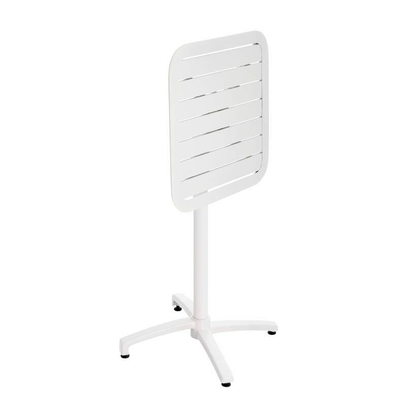 Hochtisch 60x60 cm neigbar aus Aluminium (2/7)
