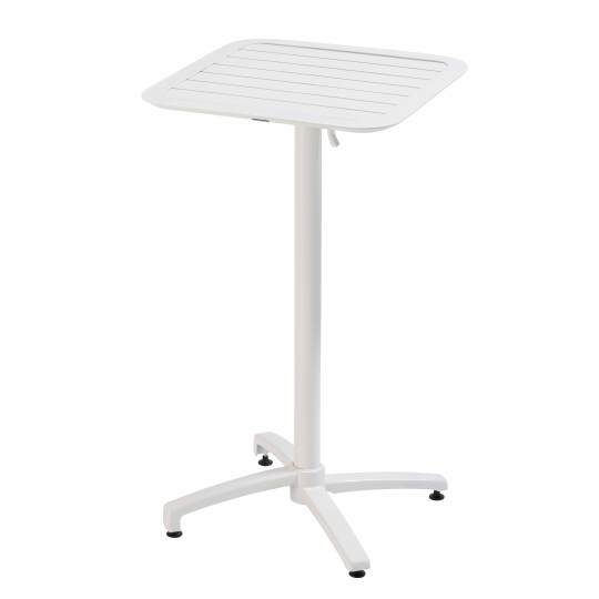 Hochtisch 60x60 cm neigbar aus Aluminium