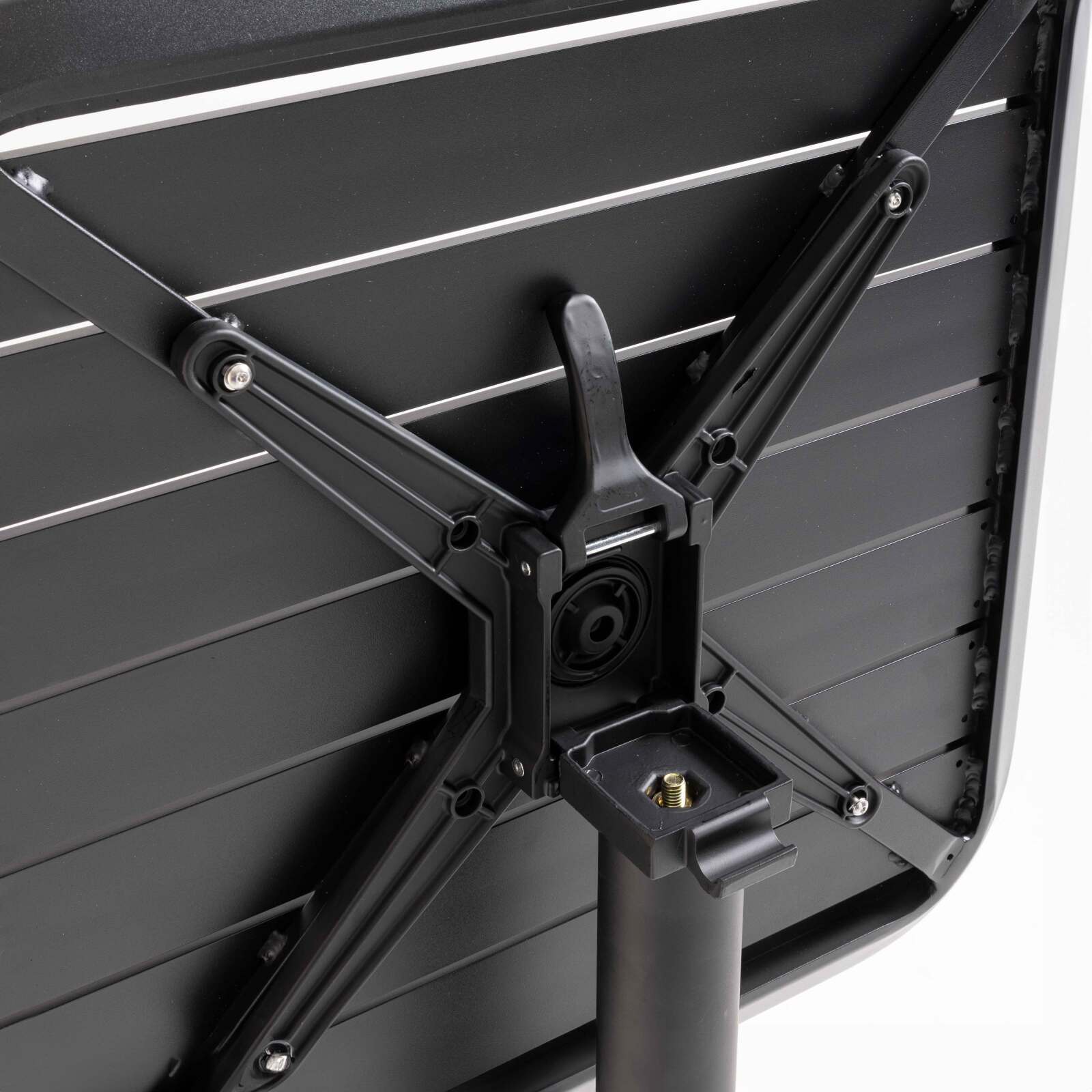 Hochtisch 60x60 cm neigbar aus Aluminium