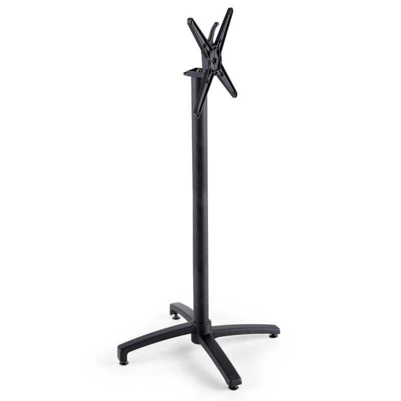 Hochtisch 60x60 cm neigbar aus Aluminium