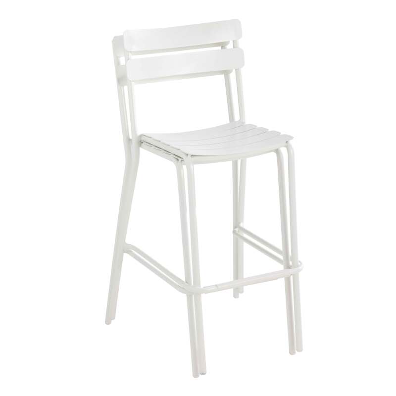 60 x 60 cm hoher Liegetisch und 2 Aluminium-Hochstühle (5/7)