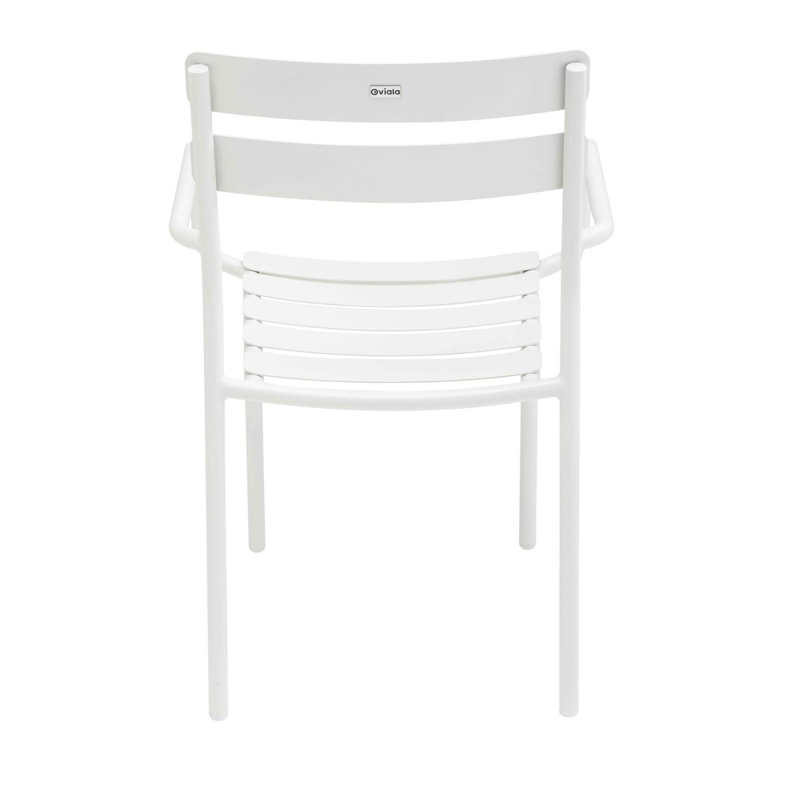 70 x 70 cm großer, verstellbarer Aluminium-Terrassentisch und 2 Stühle mit Armlehnen