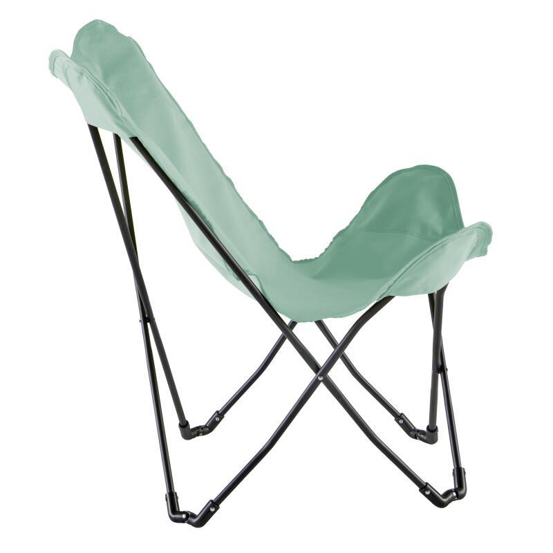 Set mit 2 klappbaren Schmetterlingsstühlen