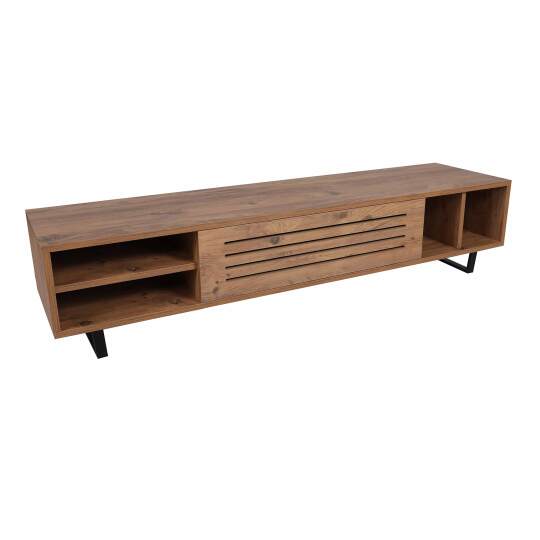 TV-Möbel aus Melamin in Holzoptik, 160 cm