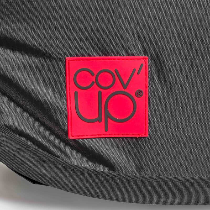 Plancha-Abdeckung 85 x 60 x 30 cm schwarz