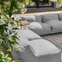 Modulares Ecksofa mit 5 Sesseln, 2 Ecksesseln und 1 Ottomane