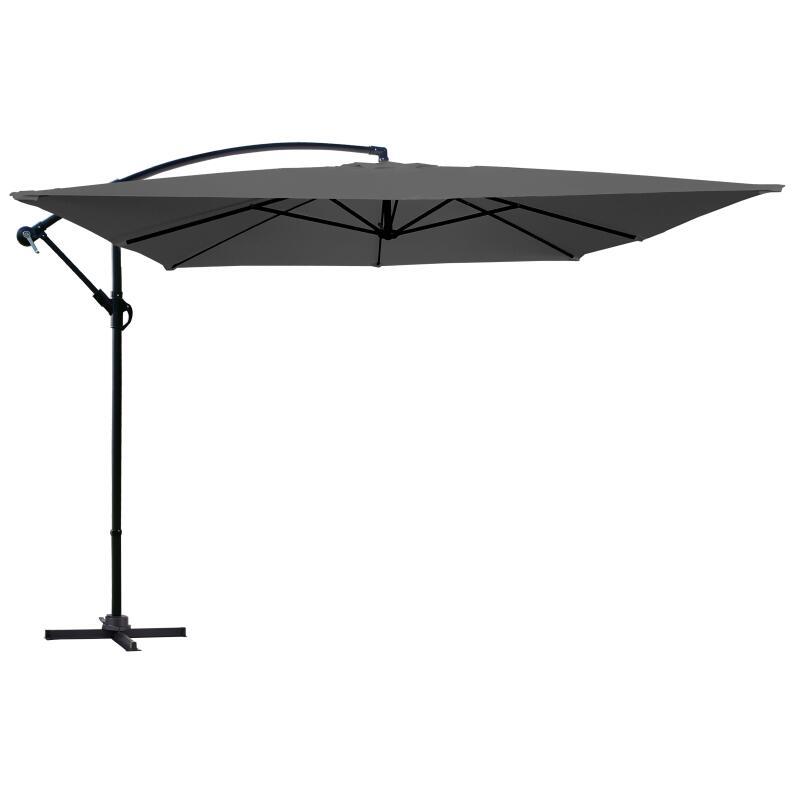 Freistehender quadratischer Sonnenschirm (3 x 3m)