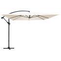 Freistehender quadratischer Sonnenschirm (3 x 3m)