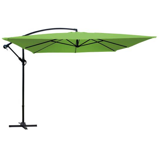 Freistehender quadratischer Sonnenschirm (3 x 3m)