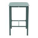 Hoher Terrassentisch aus Aluminium