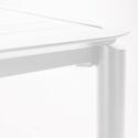 Hoher Terrassentisch aus Aluminium