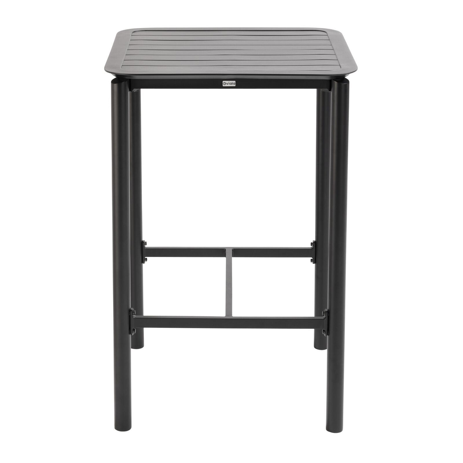 Hoher Terrassentisch aus Aluminium