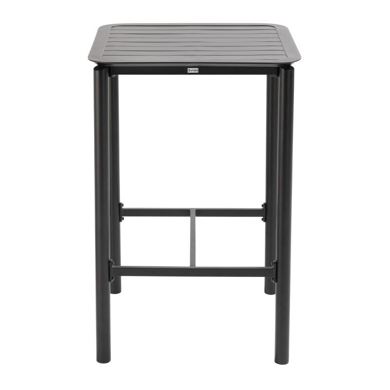 Hoher Terrassentisch aus Aluminium