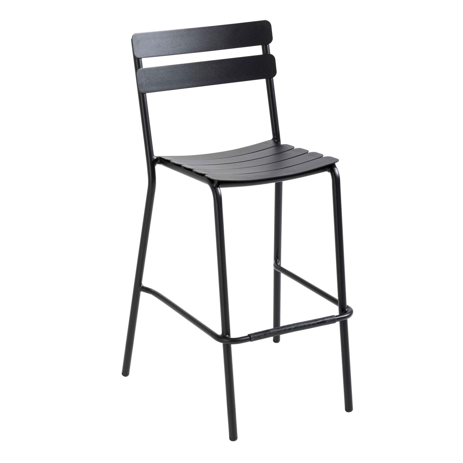 Terrassenhochstuhl aus Aluminium