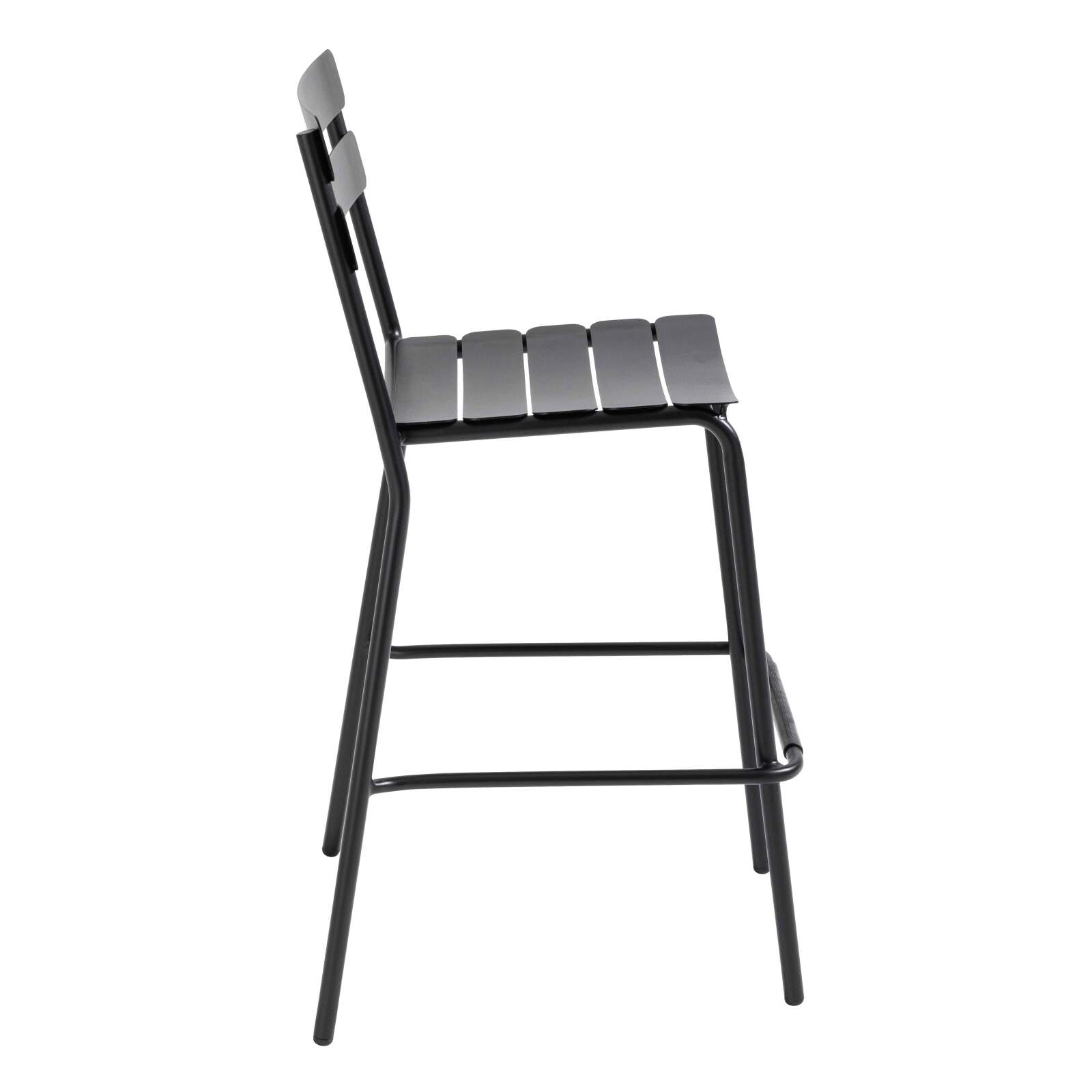 Terrassenhochstuhl aus Aluminium