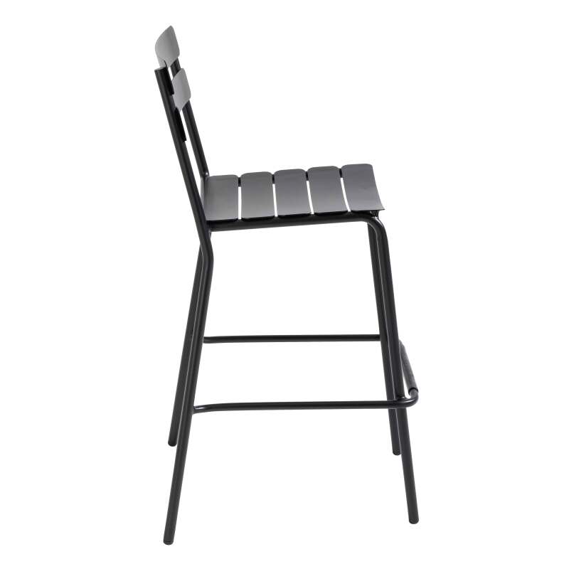 Terrassenhochstuhl aus Aluminium