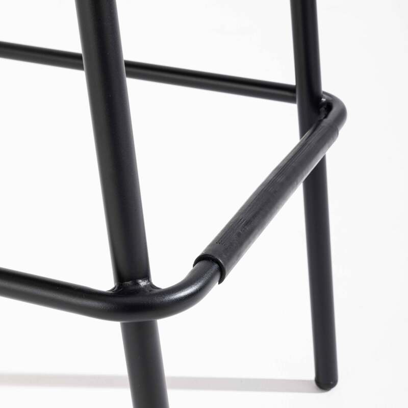 Terrassenhochstuhl aus Aluminium