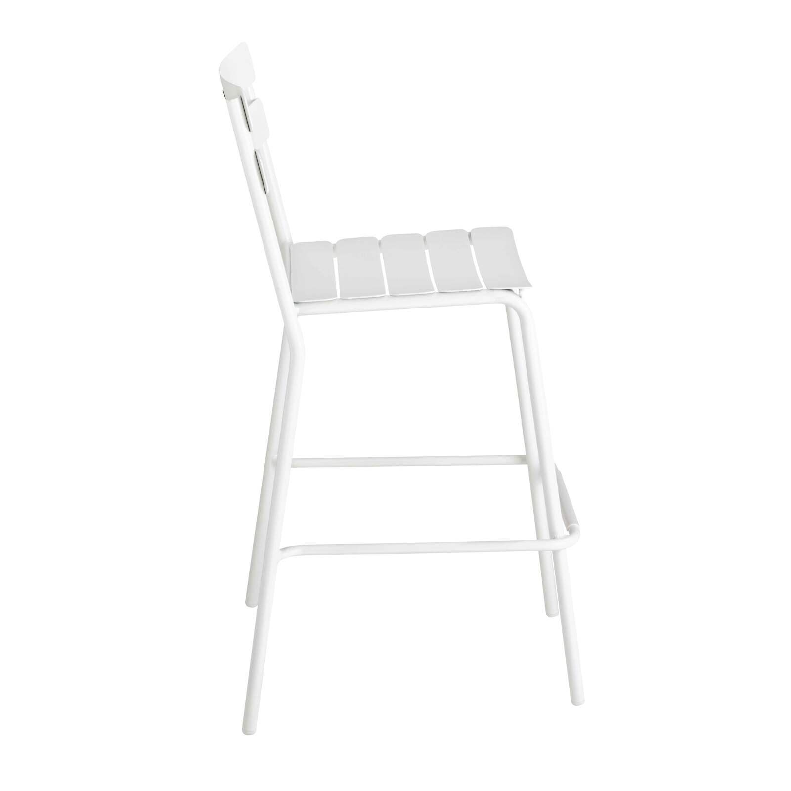 Terrassenhochstuhl aus Aluminium