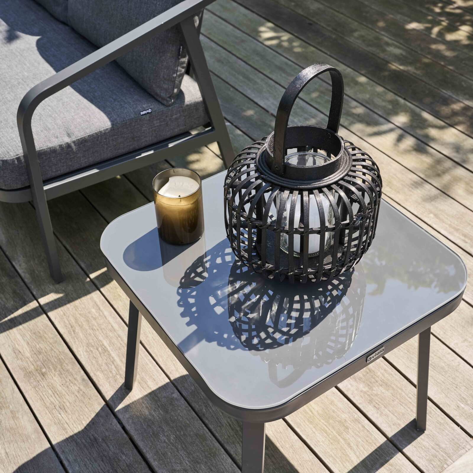 5-Sitzer-Gartenmöbel aus Aluminium