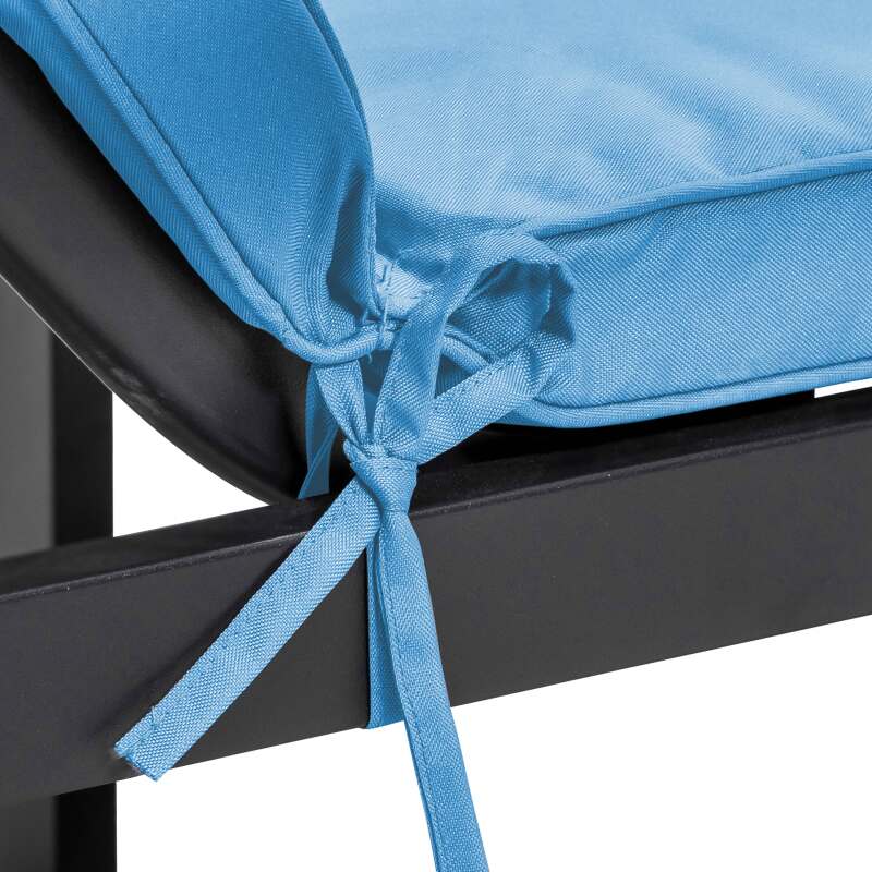 Set aus 2 einfarbigen Liegestuhlkissen  (3/7)