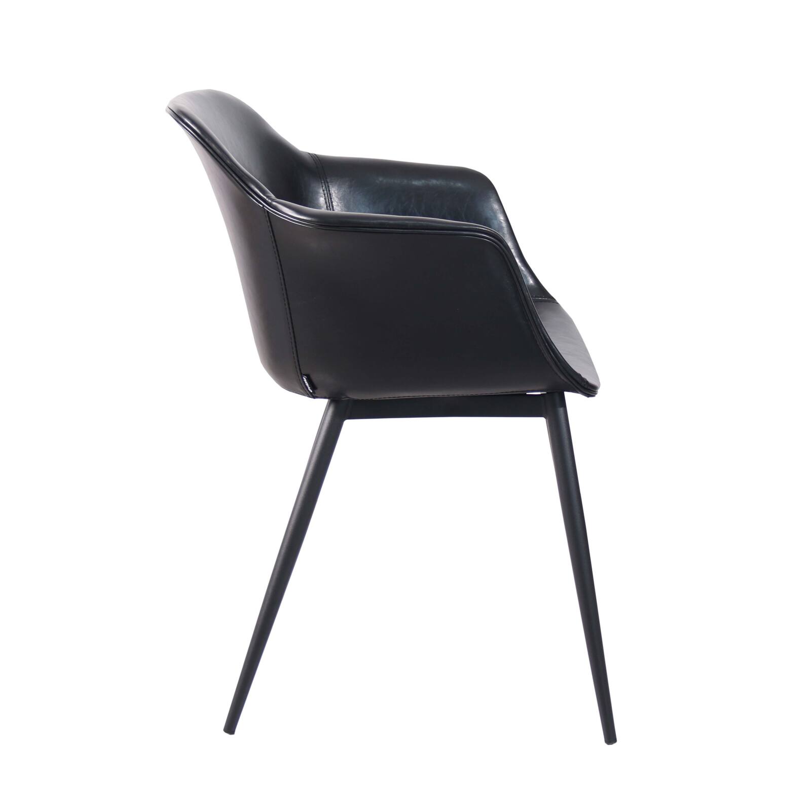 Set mit 2 industriellen Sesseln aus Polypropylen