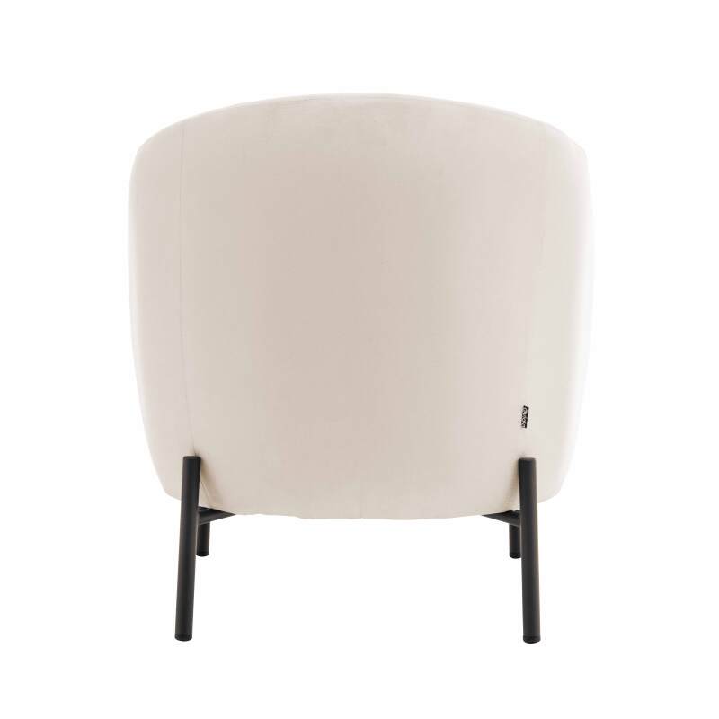 Relaxsessel aus Metall und Stoff (3/6)