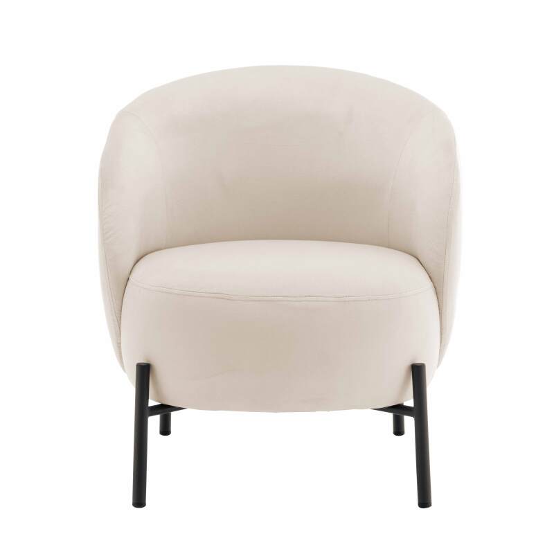 Relaxsessel aus Metall und Stoff (4/6)