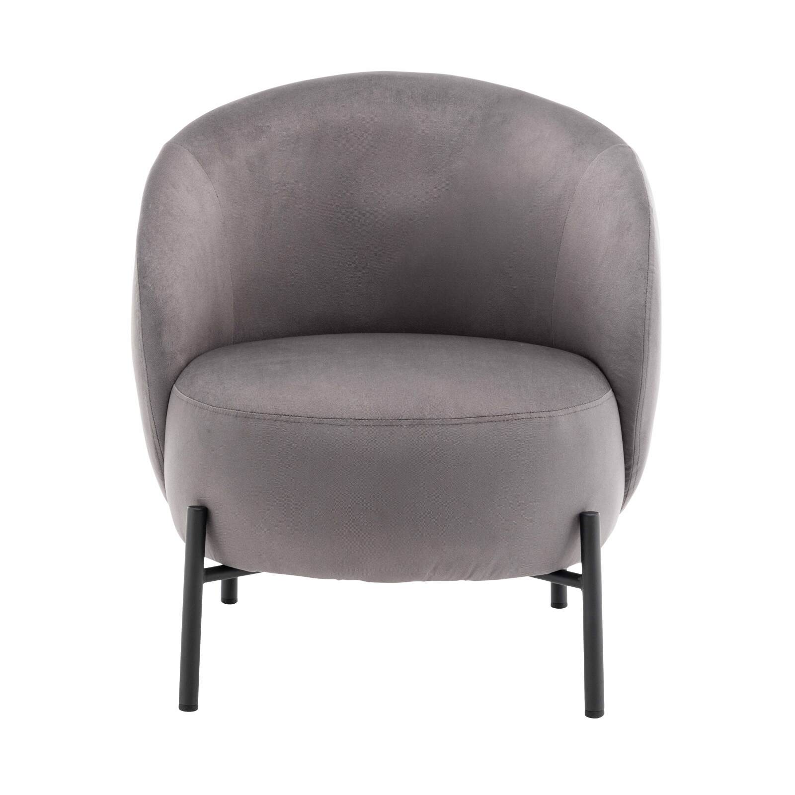 Relaxsessel aus Metall und Stoff Relaxsessel aus Metall und Stoff