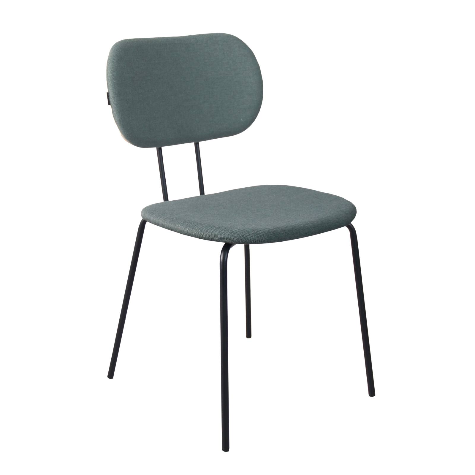 Set mit 2 Designerstühlen aus Stahl und Holz Set mit 2 Designerstühlen aus Stahl und Holz