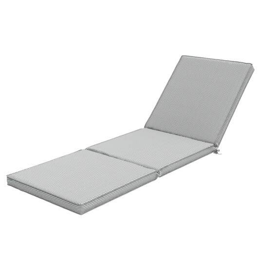 Matratze für Sonnenliege mit Mustern