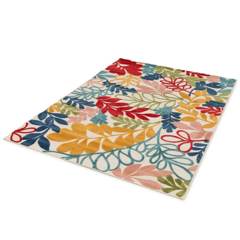 Rechteckiger Teppich aus Polypropylen