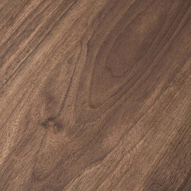 Ovaler Couchtisch aus Melamin in Holzoptik (3/5)