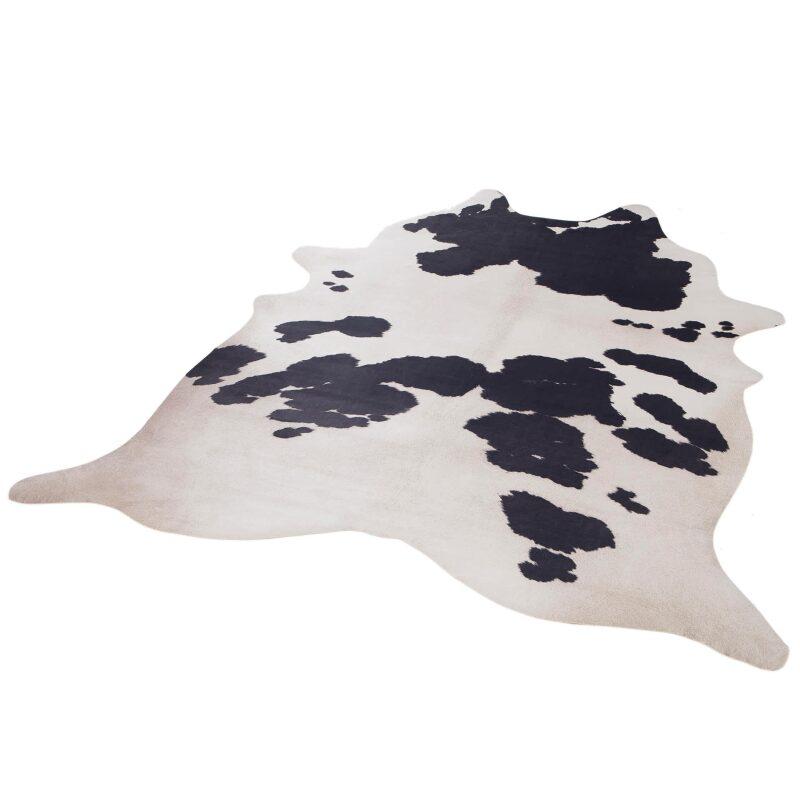 Teppich aus Rindslederimitat, 155 x 190 cm