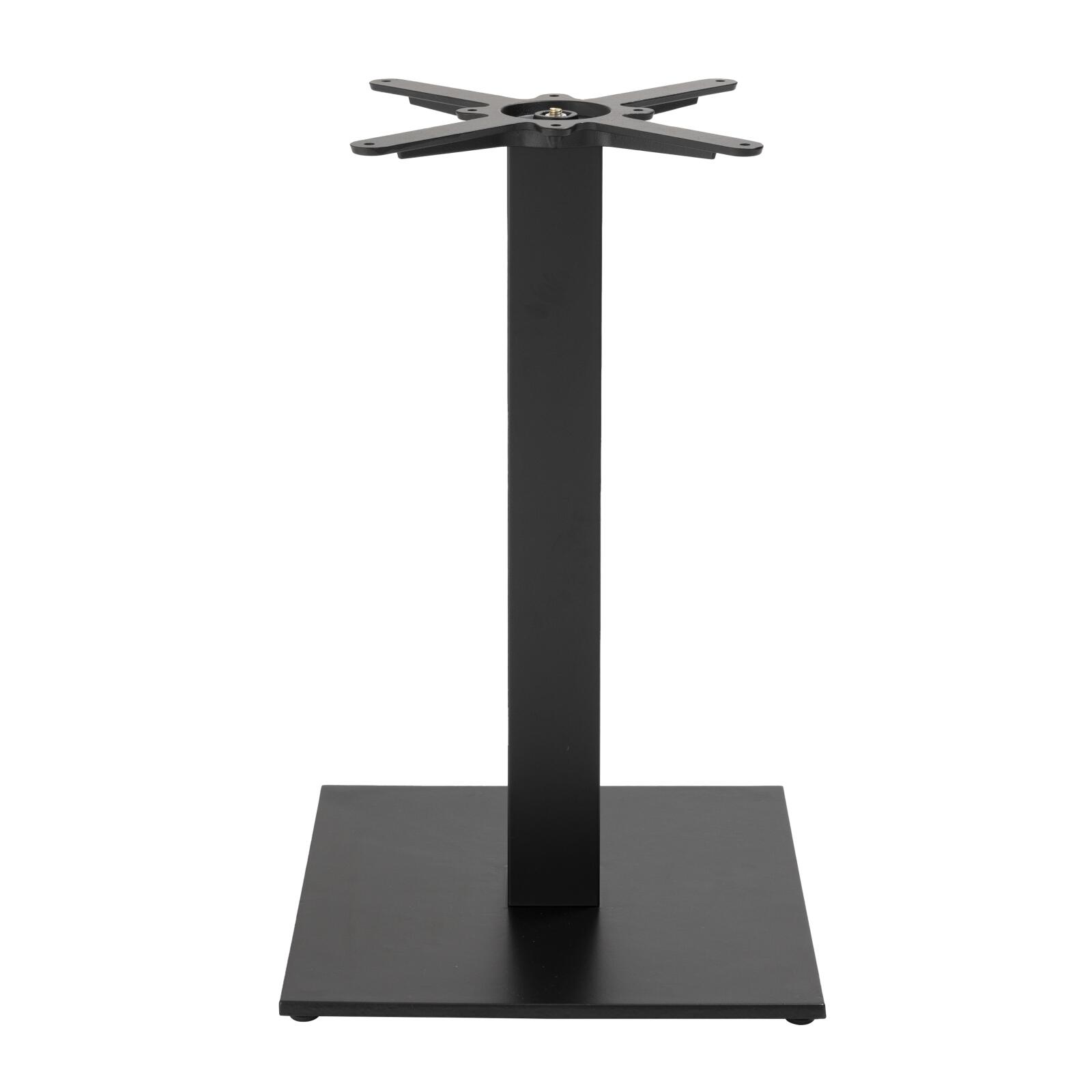 Tischbein aus Stahl und Gusseisen 45 x 73 cm