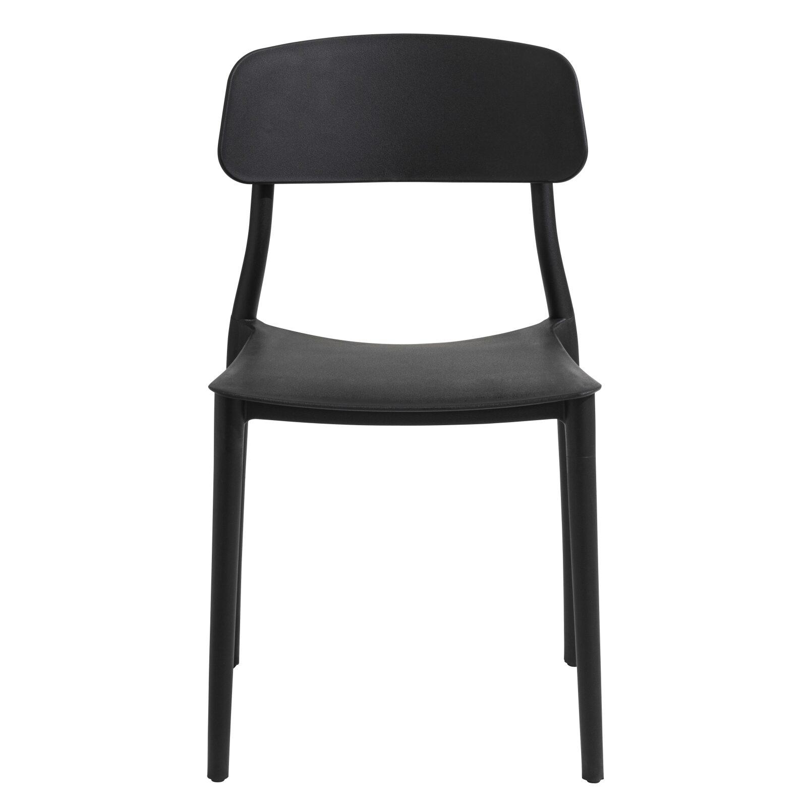 2er-set Terrassenstühle aus Kunststoff