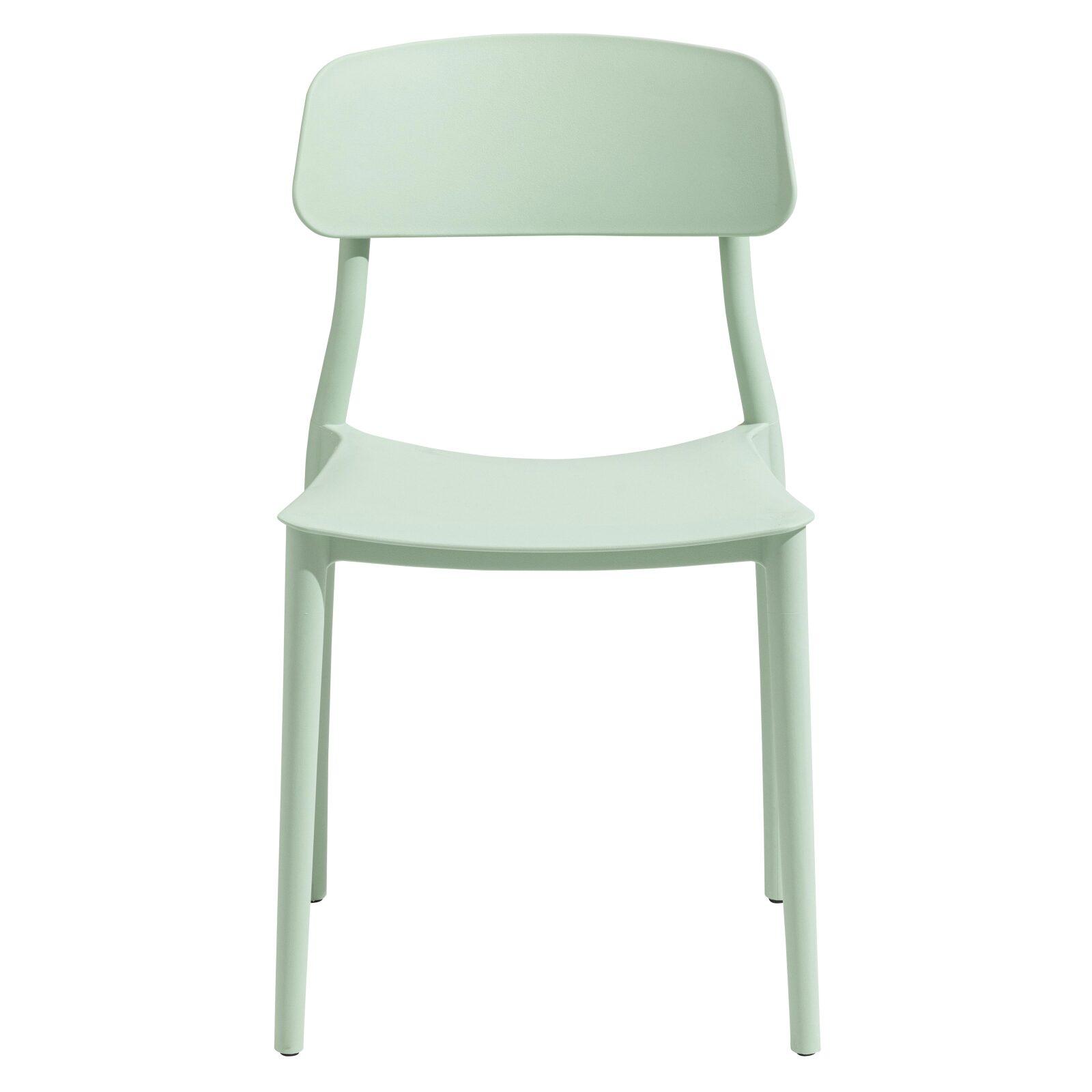 2er-set Terrassenstühle aus Kunststoff