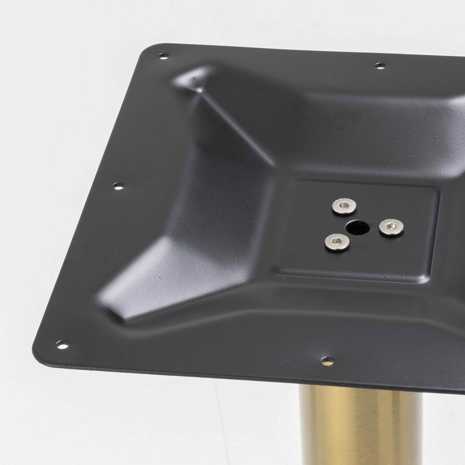 Tischbein aus rostfreiem Stahl Tischbein aus rostfreiem Stahl