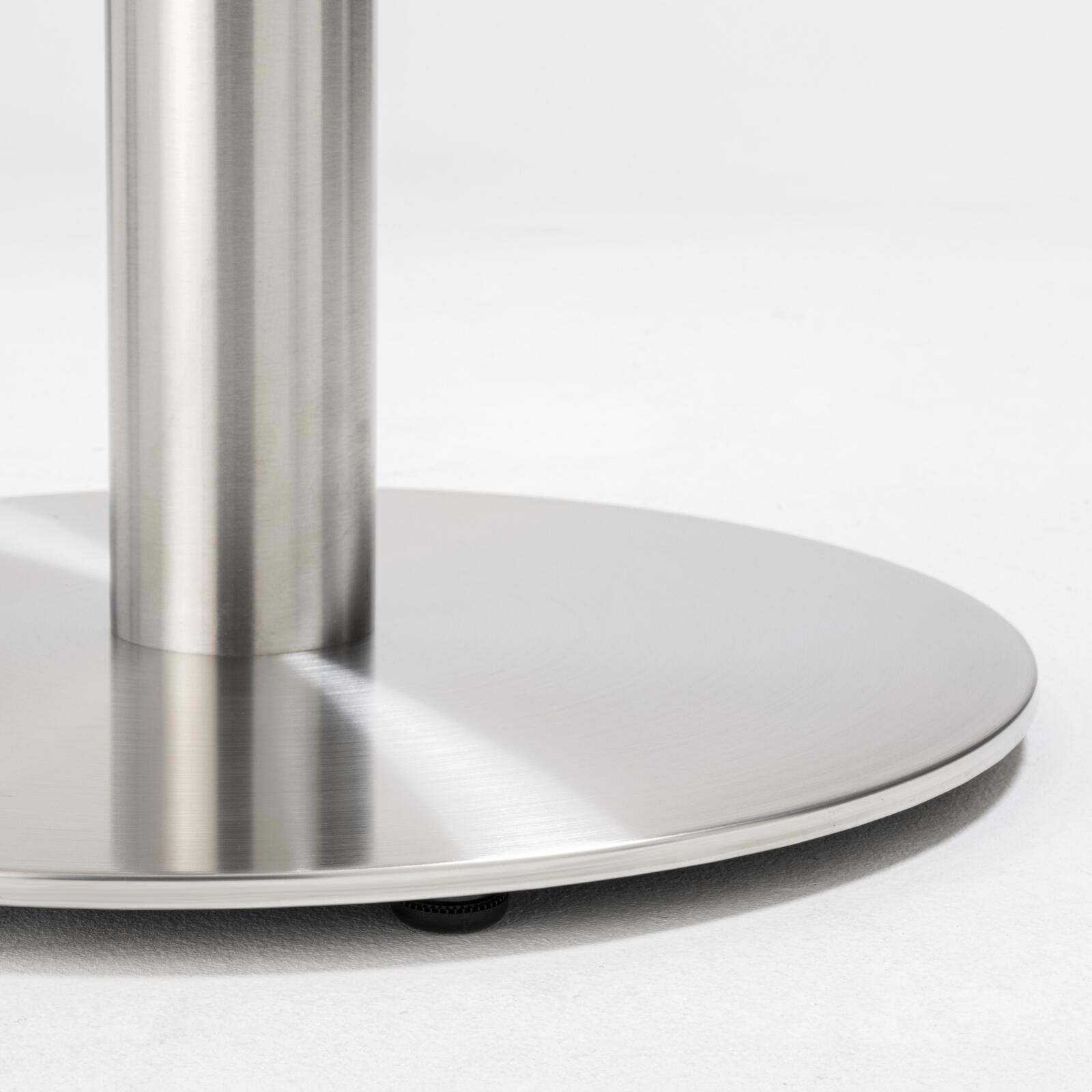 Tischbein aus rostfreiem Stahl