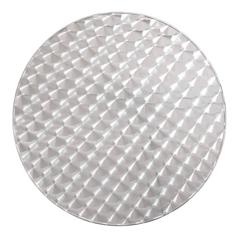 Runde Tischplatte Aus Spanplatte Und Edelstahl 70 Cm Oviala runde-tischplatte-aus-spanplatte-und-edelstahl-70-cm-oviala