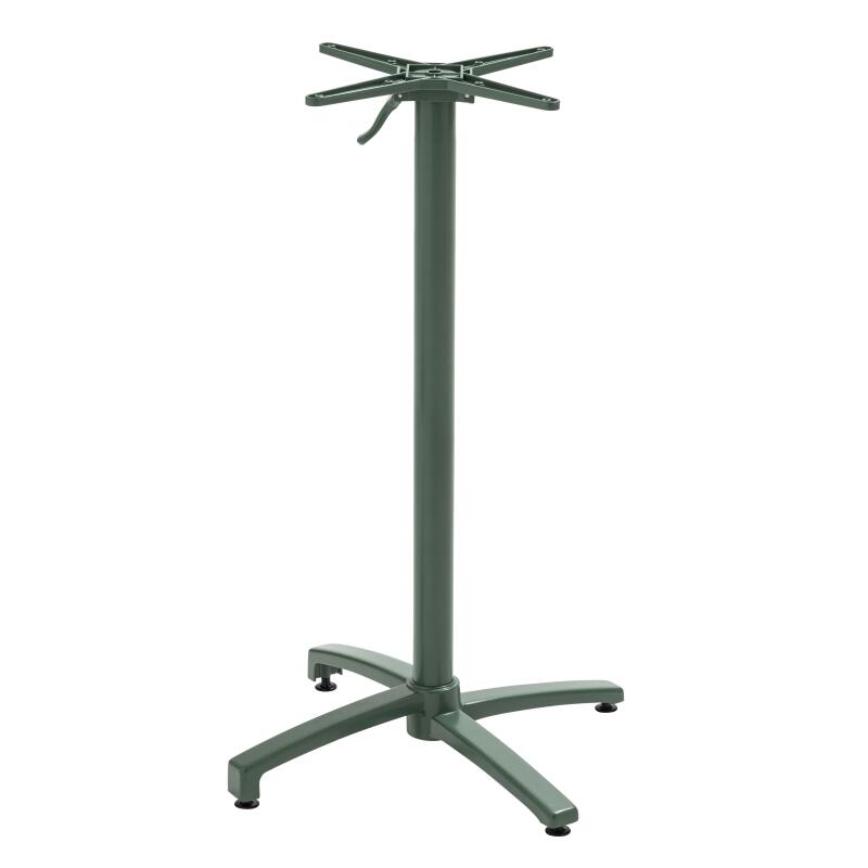 Hochtisch 60x60 cm neigbar aus Aluminium
