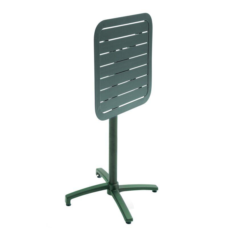 Hochtisch 60x60 cm neigbar aus Aluminium