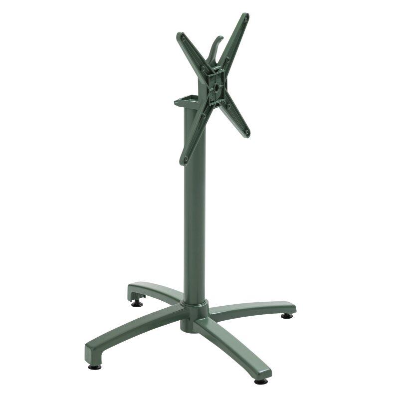 Tischfuß mit neigbarem System, 72 cm aus Aluminium
