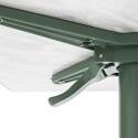 Tischfuß mit neigbarem System, 72 cm aus Aluminium