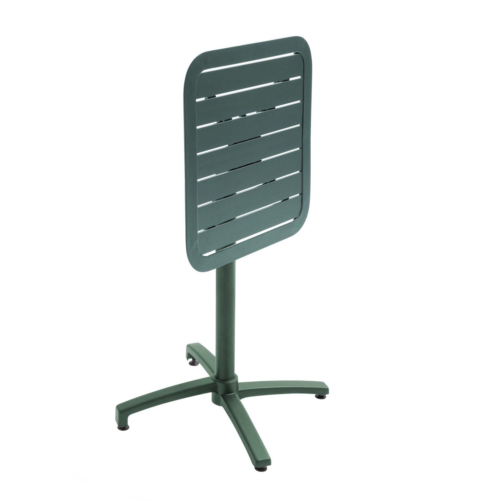 Tischfuß mit neigbarem System, 72 cm aus Aluminium